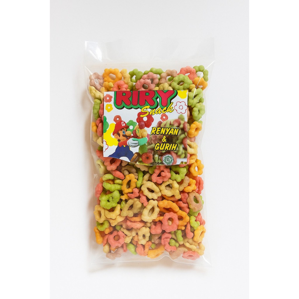 Jual SNACK KILOAN SNACK RIRY ORIGINAL RENYAH & GURIH REPACK 200 GRAM ...