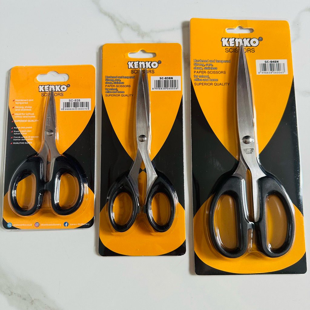 Jual Gunting Kecil Kenko 828/Sedang Kenko 838/Besar Kenko 848 | Shopee ...