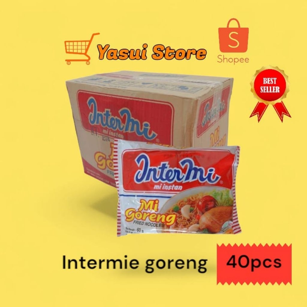 Jual Intermie Goreng / Intermi Pedas Bisa MIX 1 dus Isi 40 Pcs | Shopee ...