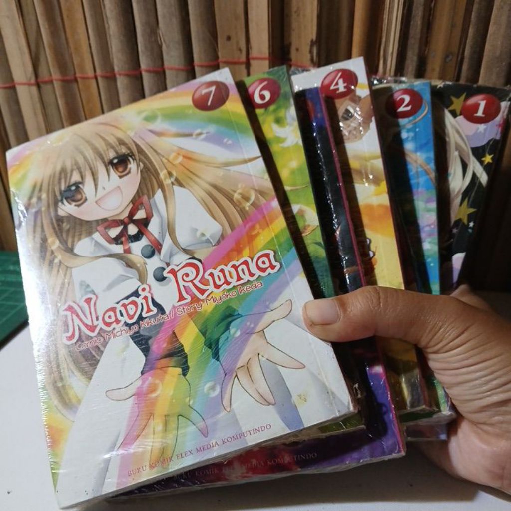 Jual koleksi lengkap (7 buku tamat) komik manga Navi Runa Oneshot ...