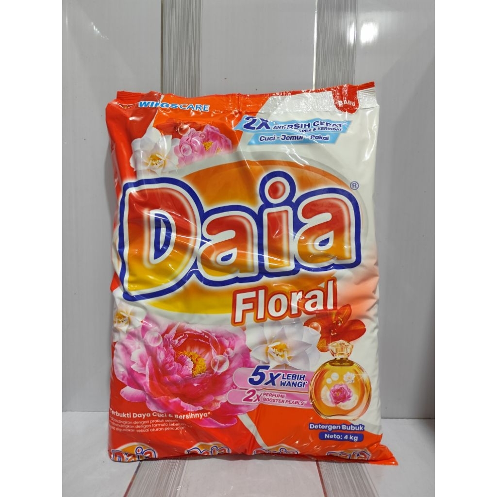 Jual Daia Detergent 4kg Deterjen Bubuk | Shopee Indonesia