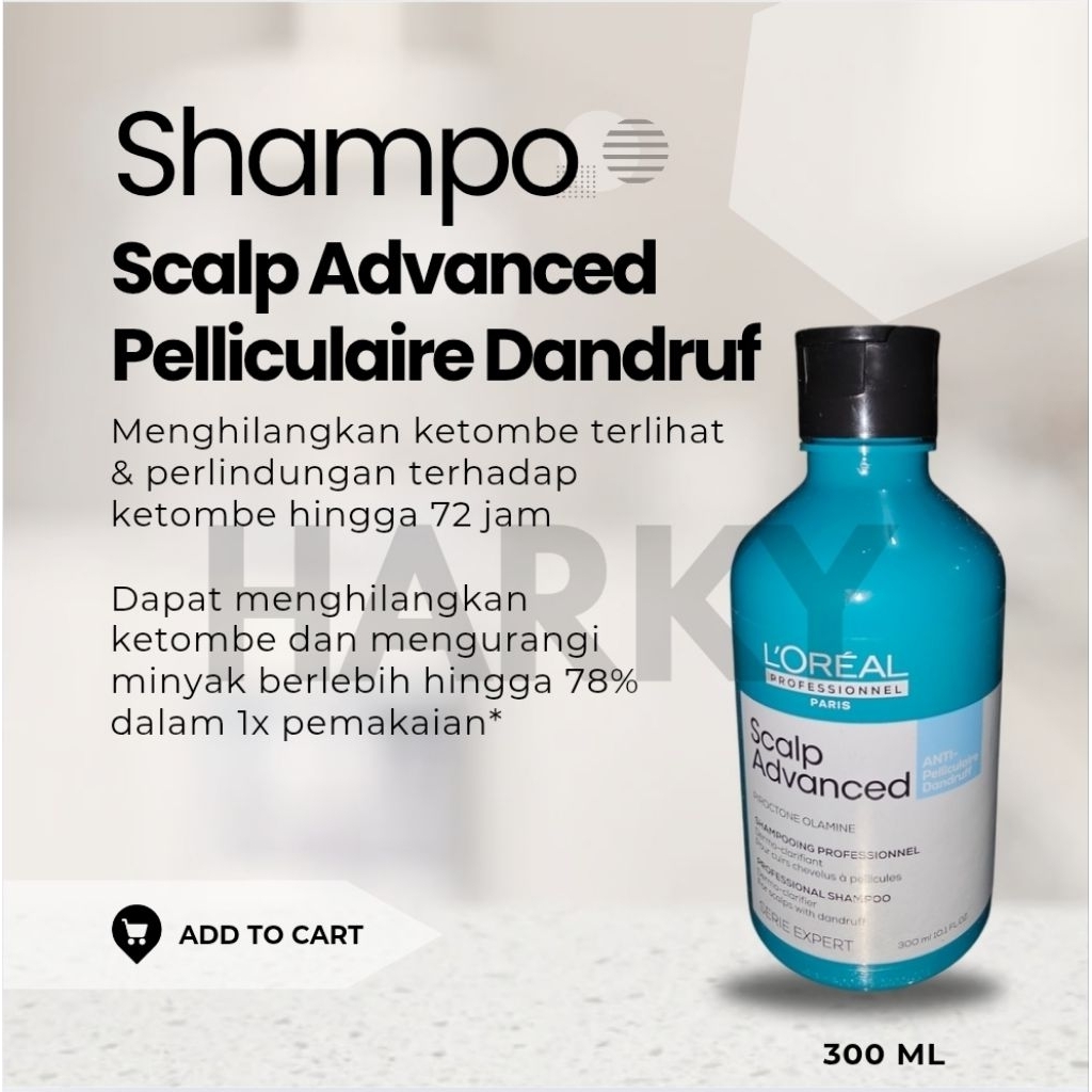 Jual Loreal Serie Expert Shampo Rambut Ketombe Scalp Advanced Anti ...