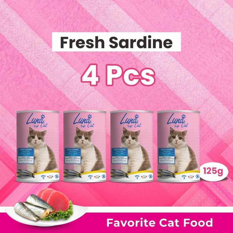 Snapshot of Cat Food Made With Fresh Sardines