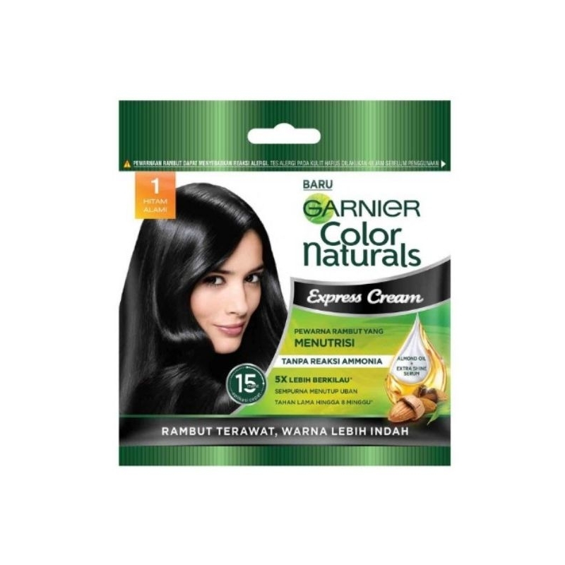 Jual Garnier Color Naturals Express Cream Rambut Terawat 20 gr | Shopee ...