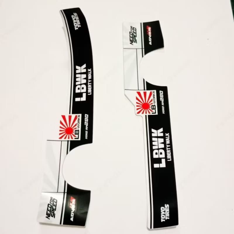 Jual STIKER LIVERY miniatur bus LBWK ADVAN SERIES NEW DESIGN | Shopee ...