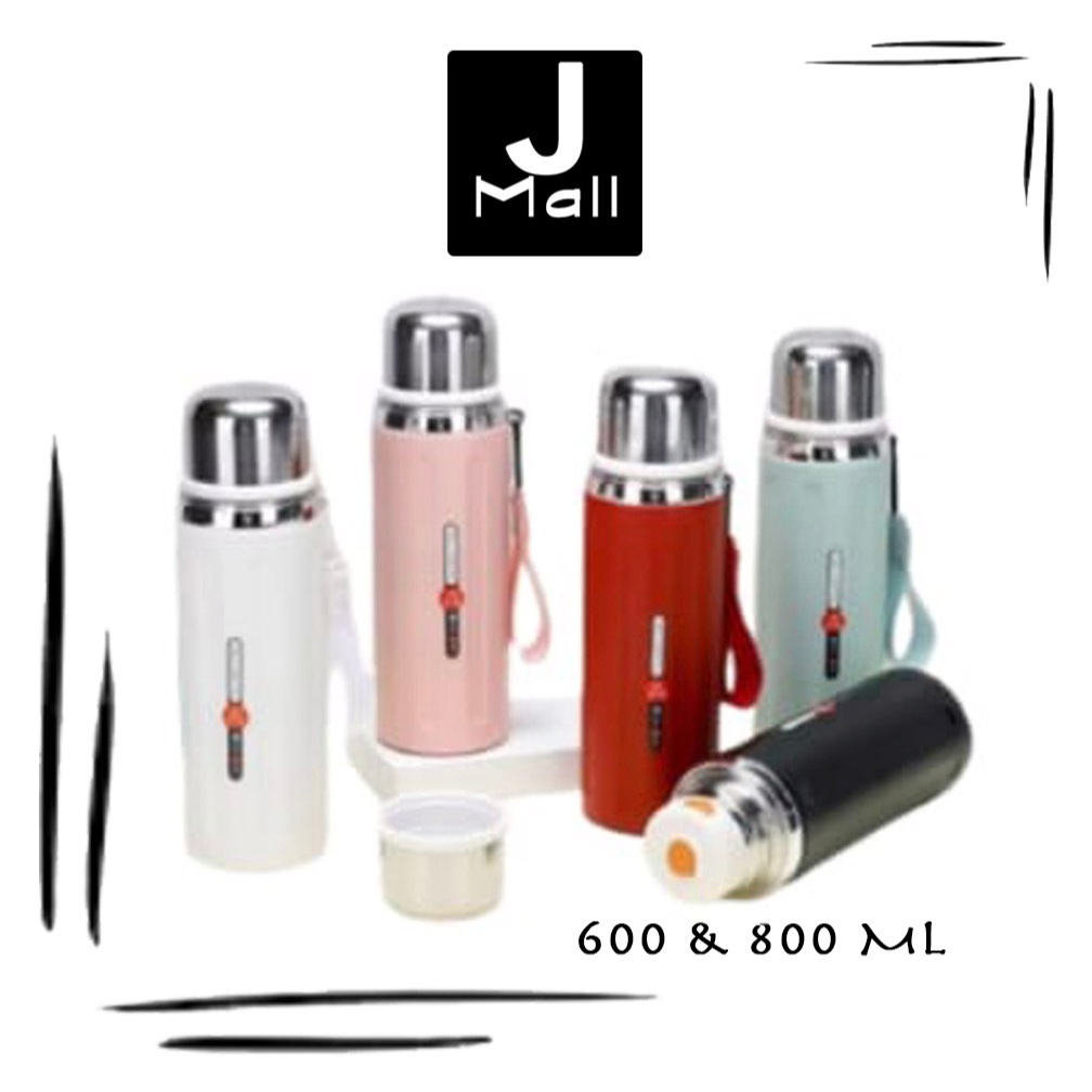 Jual (JMall) Botol Termos Roma Vacuum Insulated Portable Tutup Gelas ...