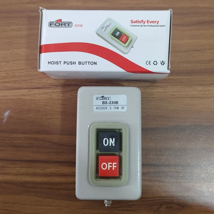 Jual Power Push Button BS230B ON OFF 30A 3.7KW | Shopee Indonesia