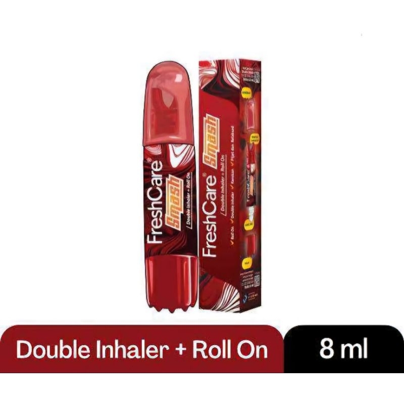 Jual FreshCare Smash Red Double Inhaler + Roll On 8 mL | Shopee Indonesia