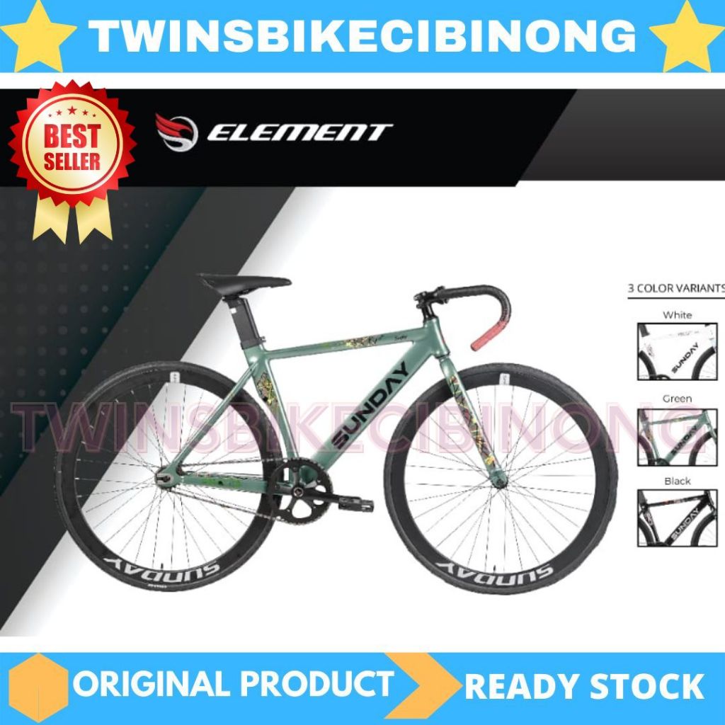 Jual Sepeda Fixie Element SUNDAY SKID ALLOY NEW 2025 | Shopee Indonesia