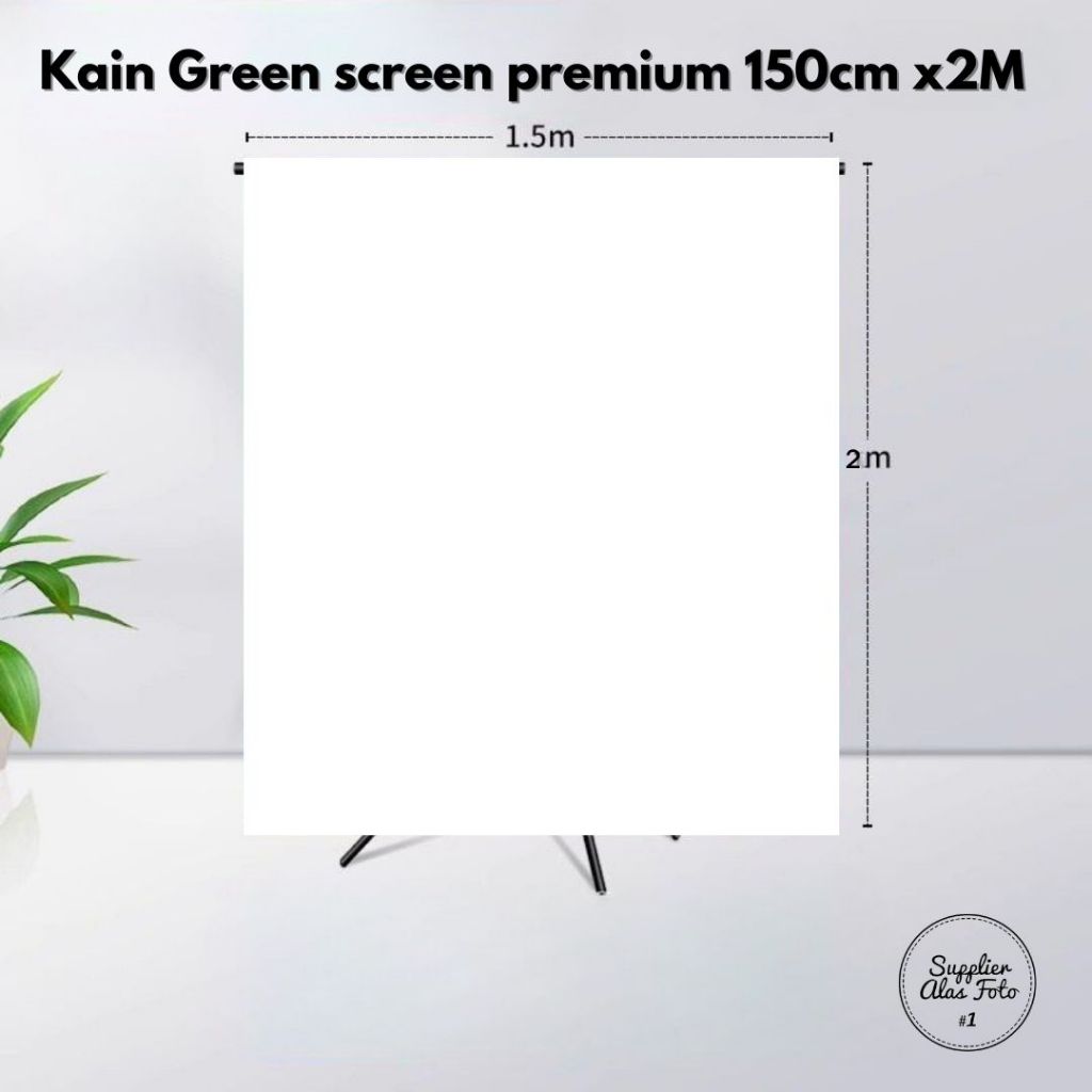 Jual SAF Kain Backdrop Studio PUTIH untuk Fotografi ukuran 150cm x ...