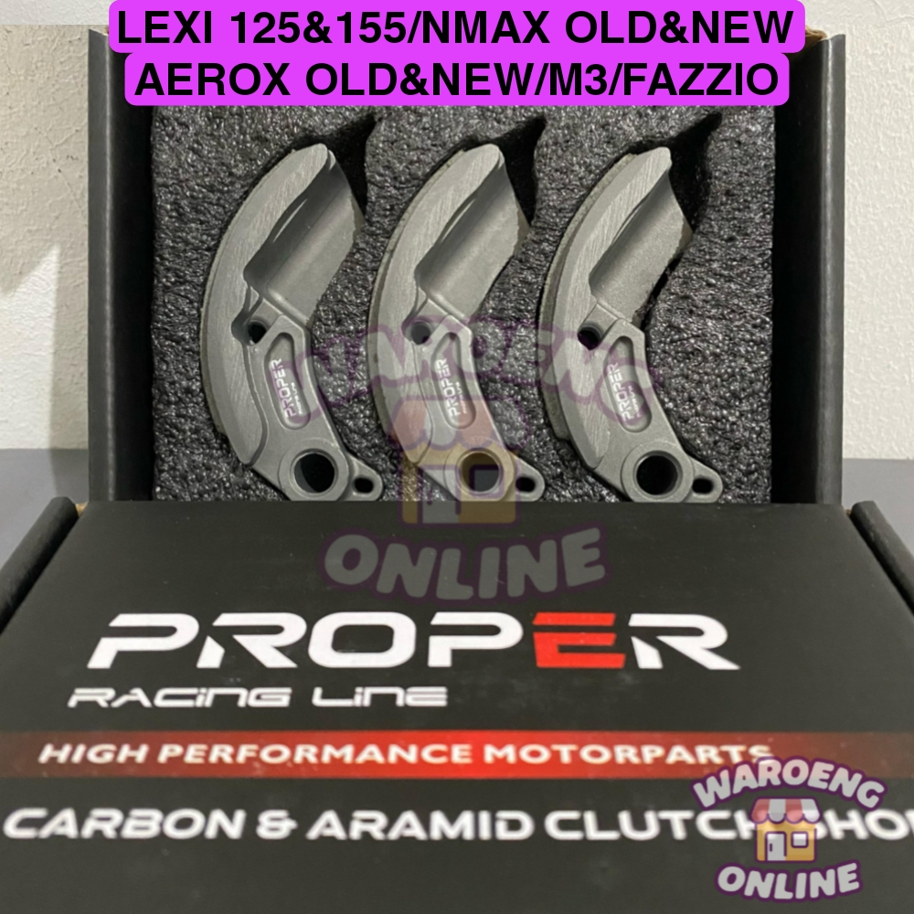 Jual Proper Racing Line Kampas Ganda Nmax 2dp Kampas Kopling Ganda