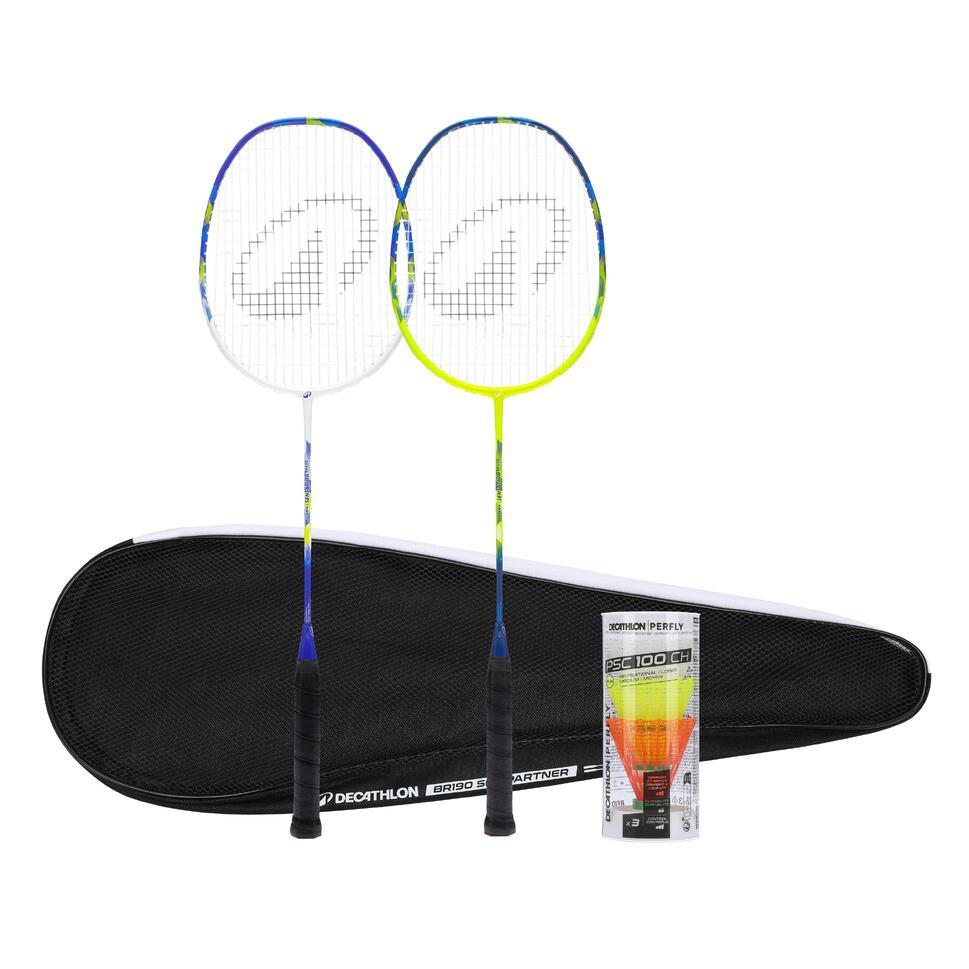 Jual Decathlon PERFLY Set Raket Badminton BR530 Putih - 8862669 ...