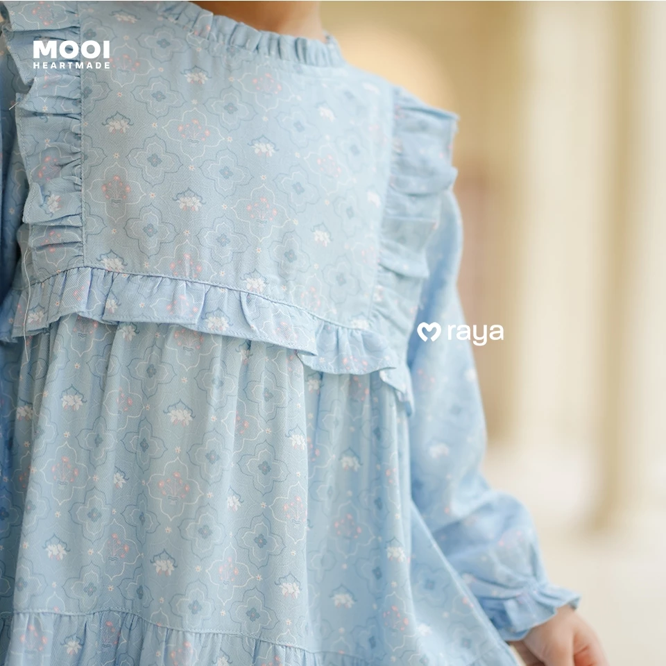 Baju Lebaran Anak Perempuan Bahan Katun Adem Mewah dan Elegan