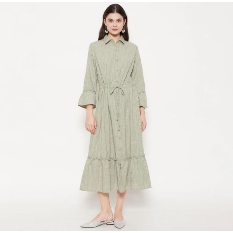 Jual Graphis Misty Ruffle dress | Shopee Indonesia