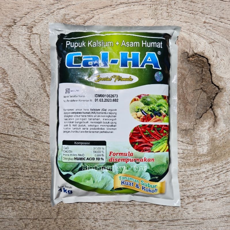 Jual CAL - HA 1 KG / PUPUK KALSIUM + ASAM HUMAT KEMASAN PABRIK / HUMIC ...