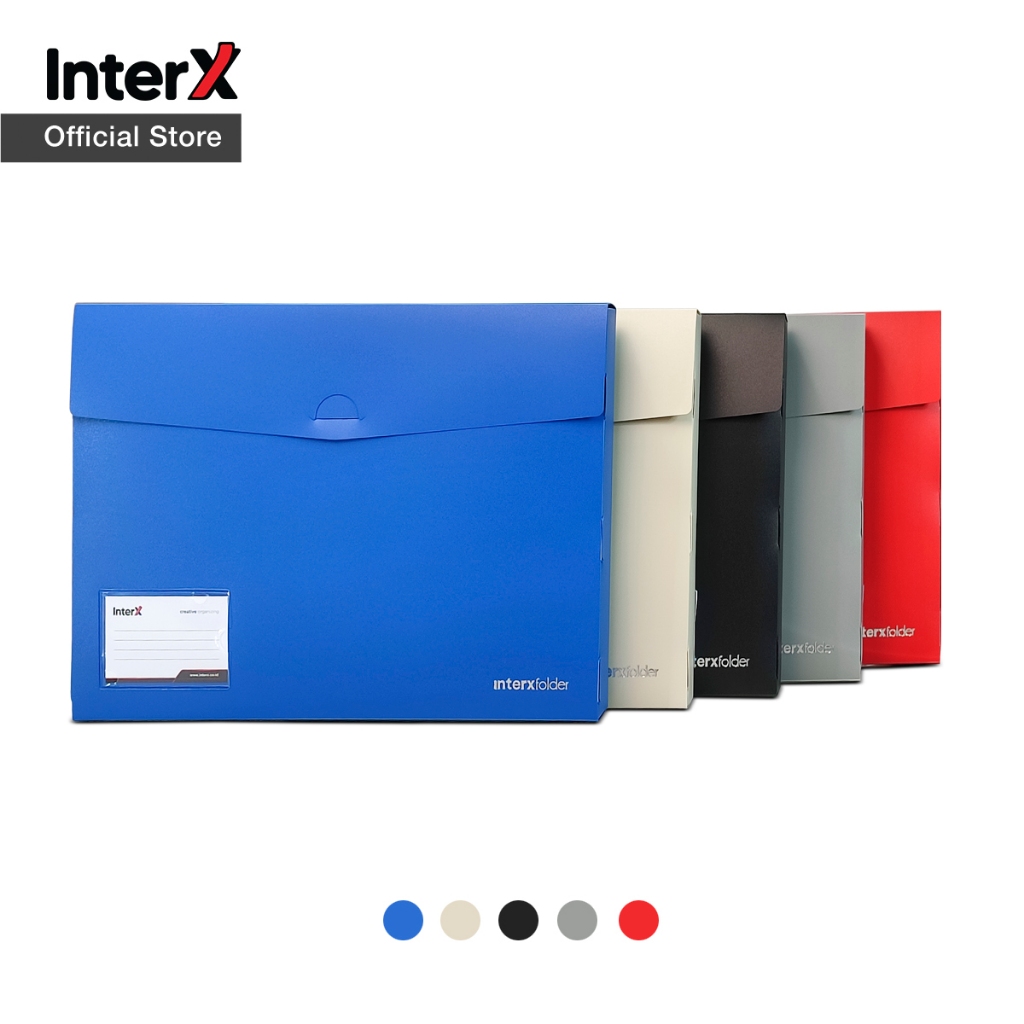 Jual InterX Folder Carry File Lock Manual 4cm Tempat Penyimpanan ...