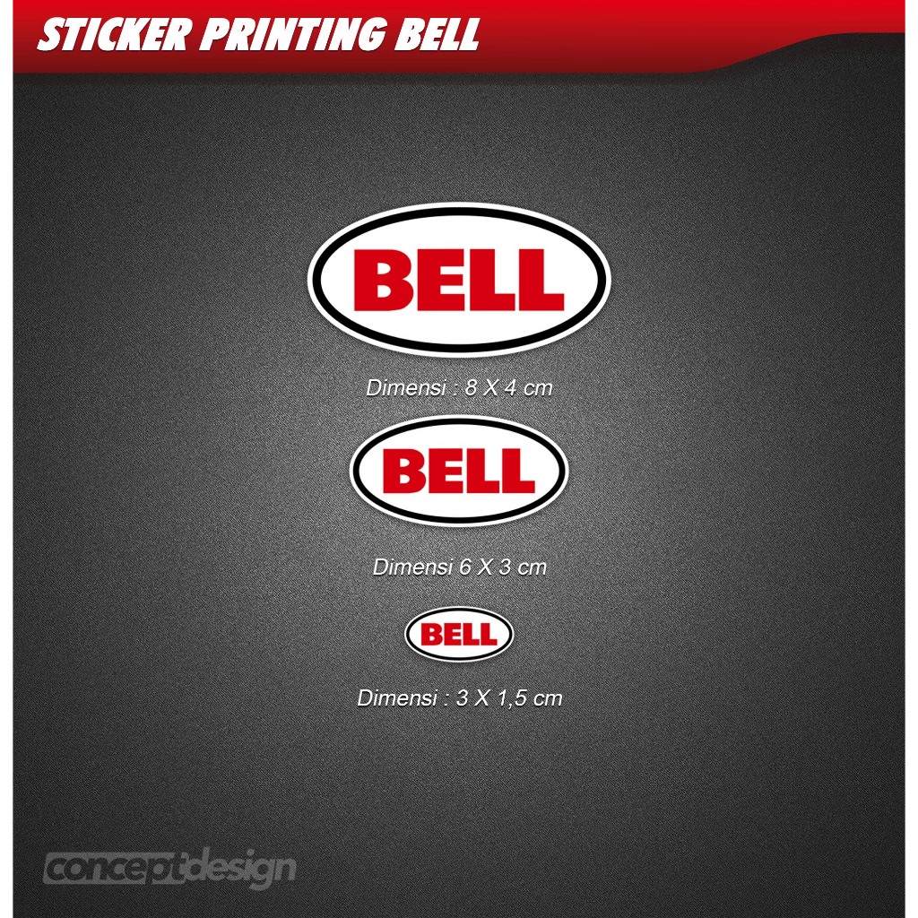 Jual Sticker / Stiker Helm Bell Set | Shopee Indonesia
