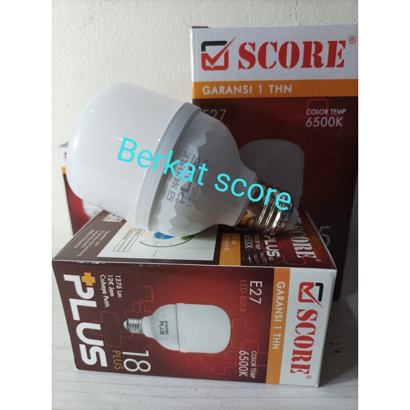 Jual lampu led score plus + 18 watt | Shopee Indonesia