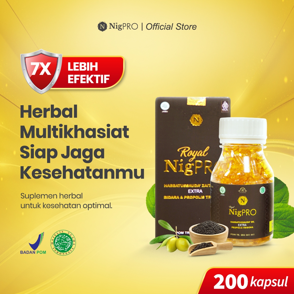 Jual ROYAL NIGPRO Habbatussauda Oil Extra Propolis Trigona Isi 200 ...