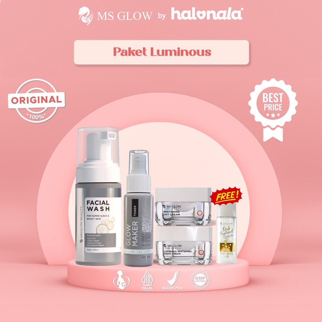 Jual MS GLOW - Paket Luminous | Shopee Indonesia