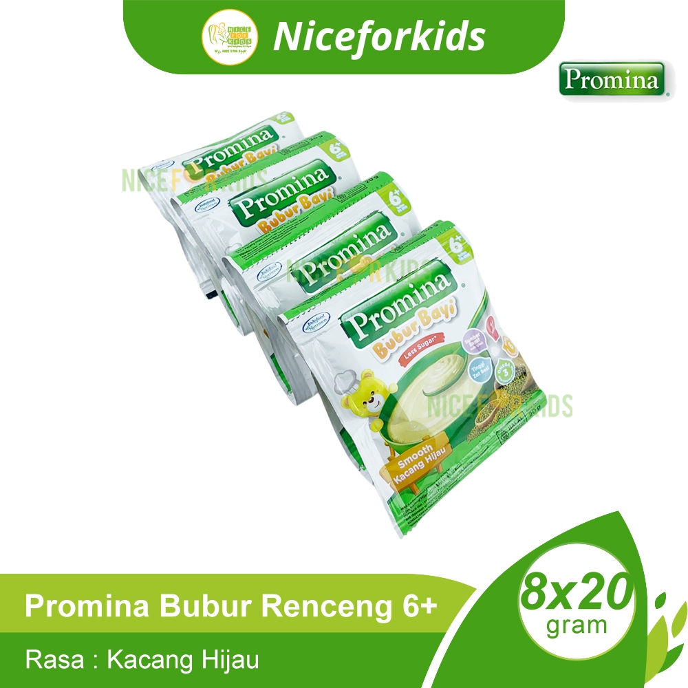 Jual Promina Bubur Bayi 6+ 8+ 9+Kemasan Renceng / Bubur Bayi Instan ...