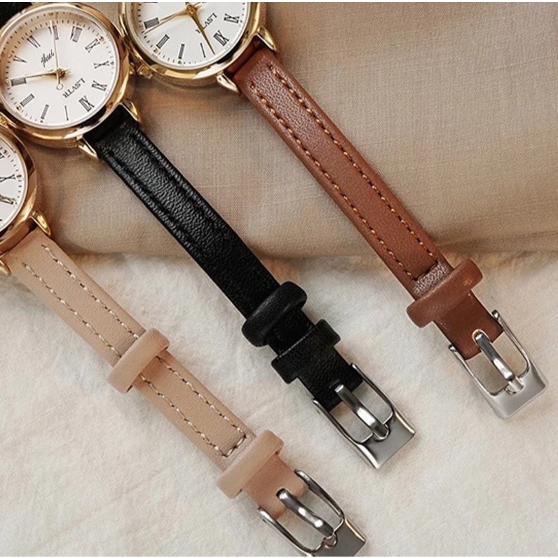 Jual Jam Tangan Wanita Bulat Quartz Watch Jam Tangan Kecil Mini Slim ...