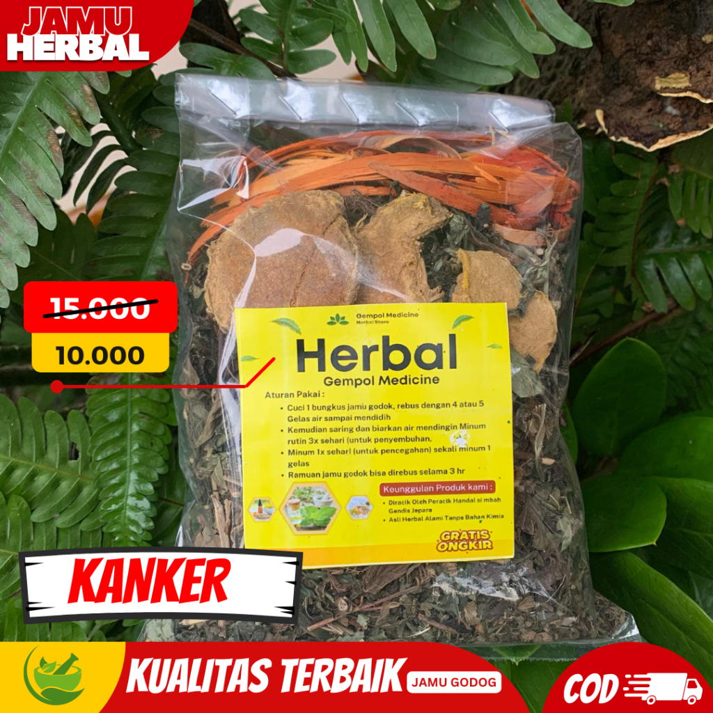 JAMU HERBAL KANKER AKUT / JAMU HERBAL GODOK MEMATIKAN SEL KANKER