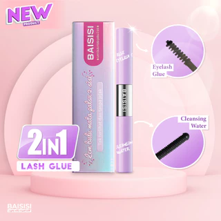 BAISISI 2in1 Lash Glue Bond and Remover Bulu mata Eyelash Extension eye make up tahan 24 jam bulumata