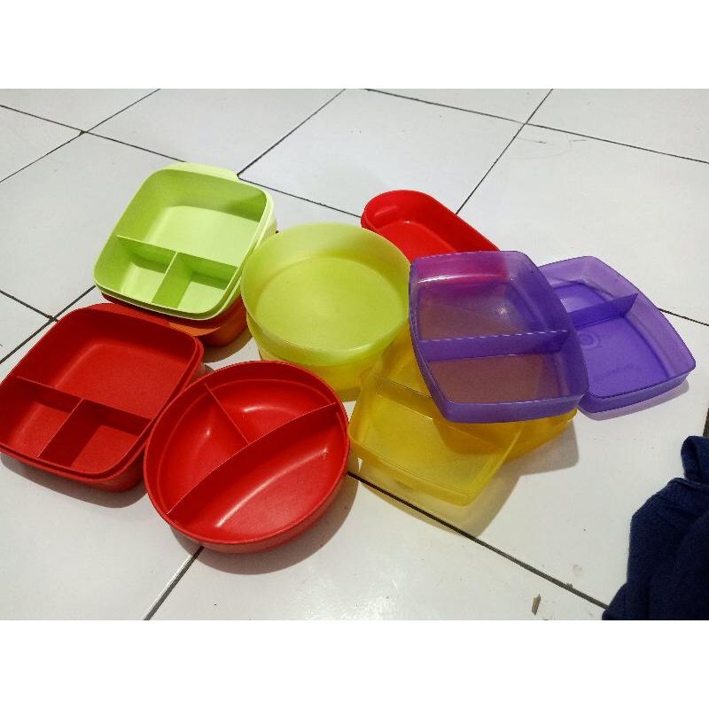 Jual SECOND Base ORIGINAL Tupperware, hanya base saja, tanpa tutup ...
