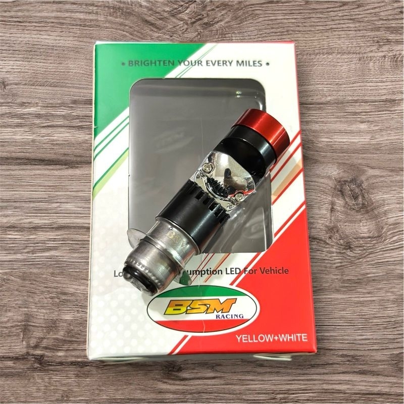Lampu utama Led lasergun ala-ala H6 acdc metic bebek