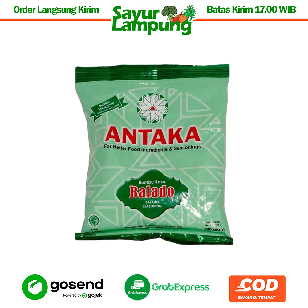 Jual Antaka Bumbu Rasa Balado 100 Gr - Sayur Lampung | Shopee Indonesia