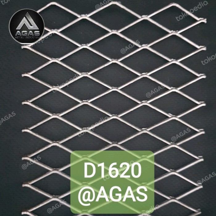 Jual Expanded Metal Tipe 1620 UK 120x240cm | Shopee Indonesia