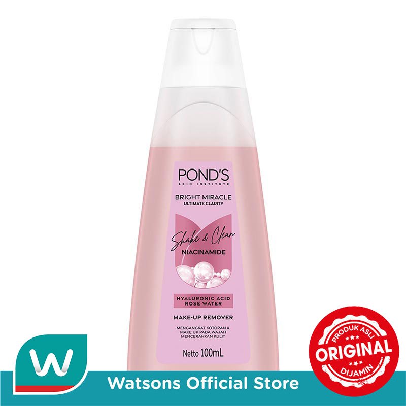 Jual Ponds Bright Miracle Ultimate Clarity Shake & Clean 100ml | Shopee ...