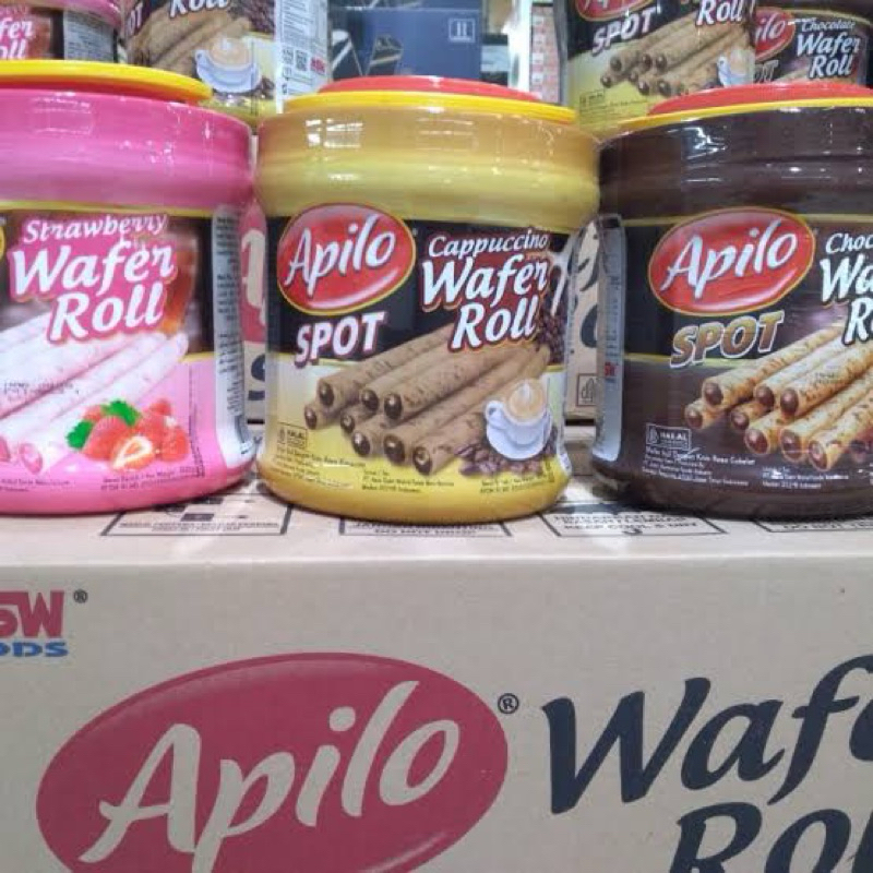 Jual Apillo Spot Wafer Roll 500Gr All Variant | Shopee Indonesia