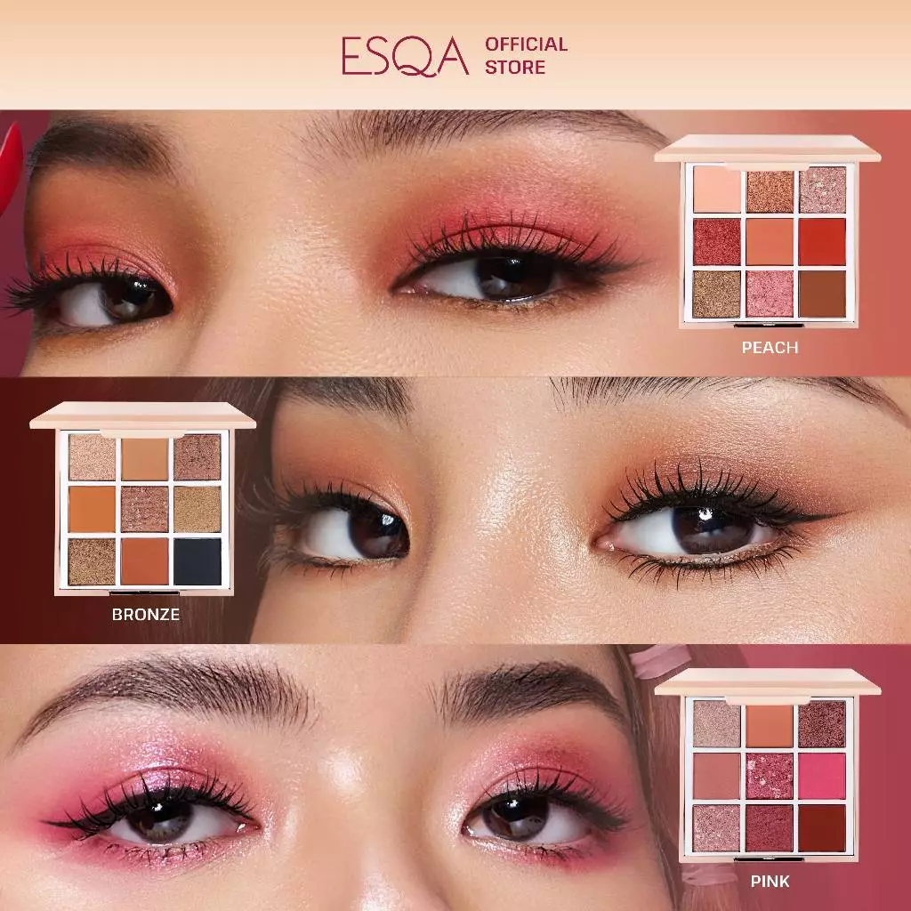 Pratinjau ESQA Goddest Eyeshadow Pallete