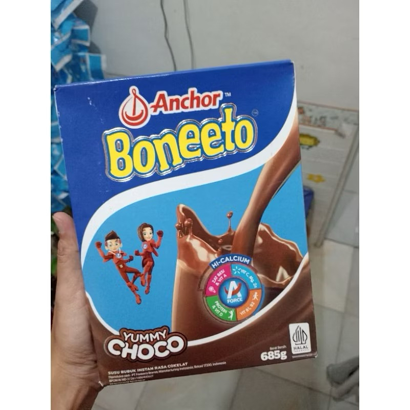 Jual Boneeto Susu Bubuk Anak Sekolah Yummy Choco 685g - Nutrisi ...
