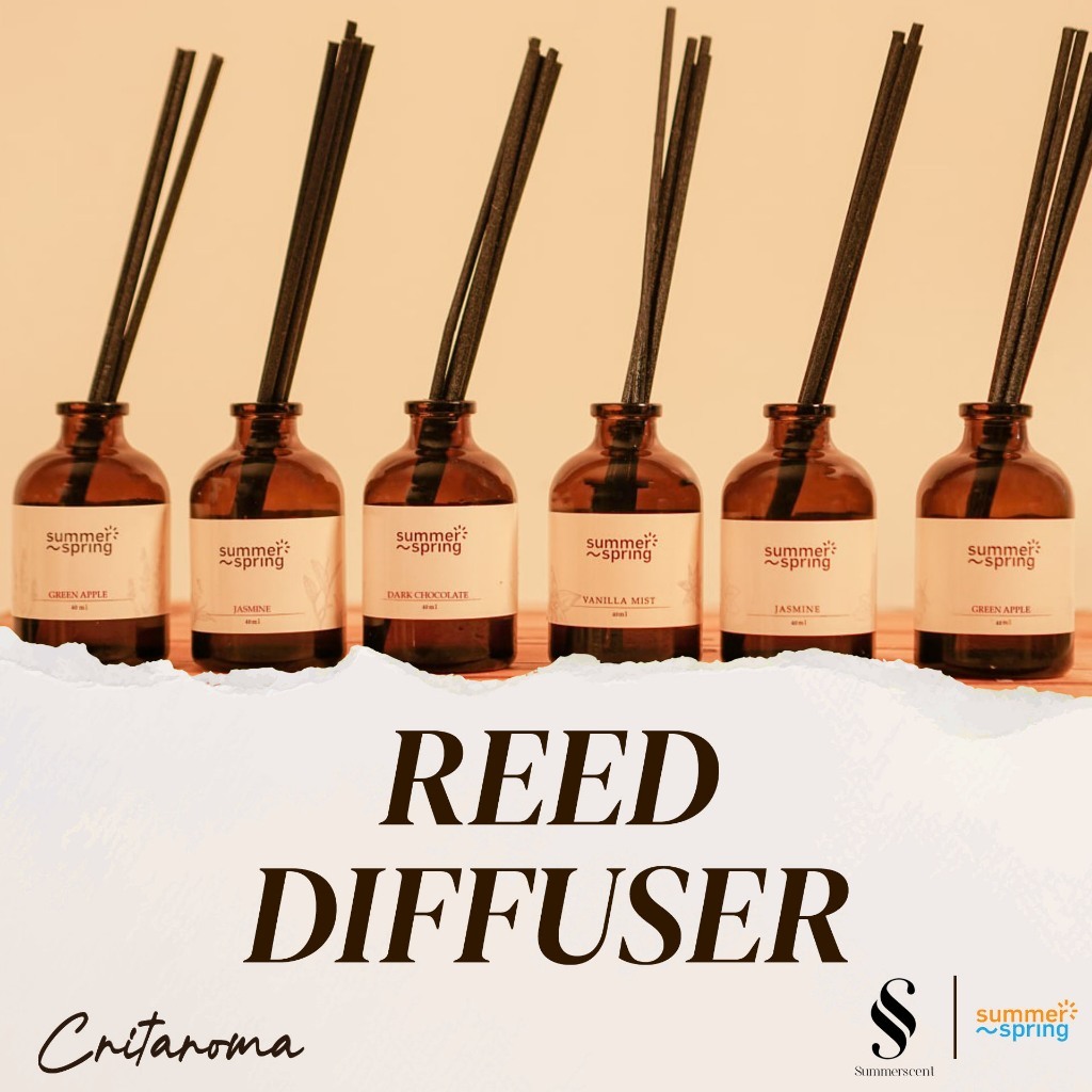Jual Reed Diffuser Summerspring Pewangi Pengharum Ruangan Toilet Segar ...