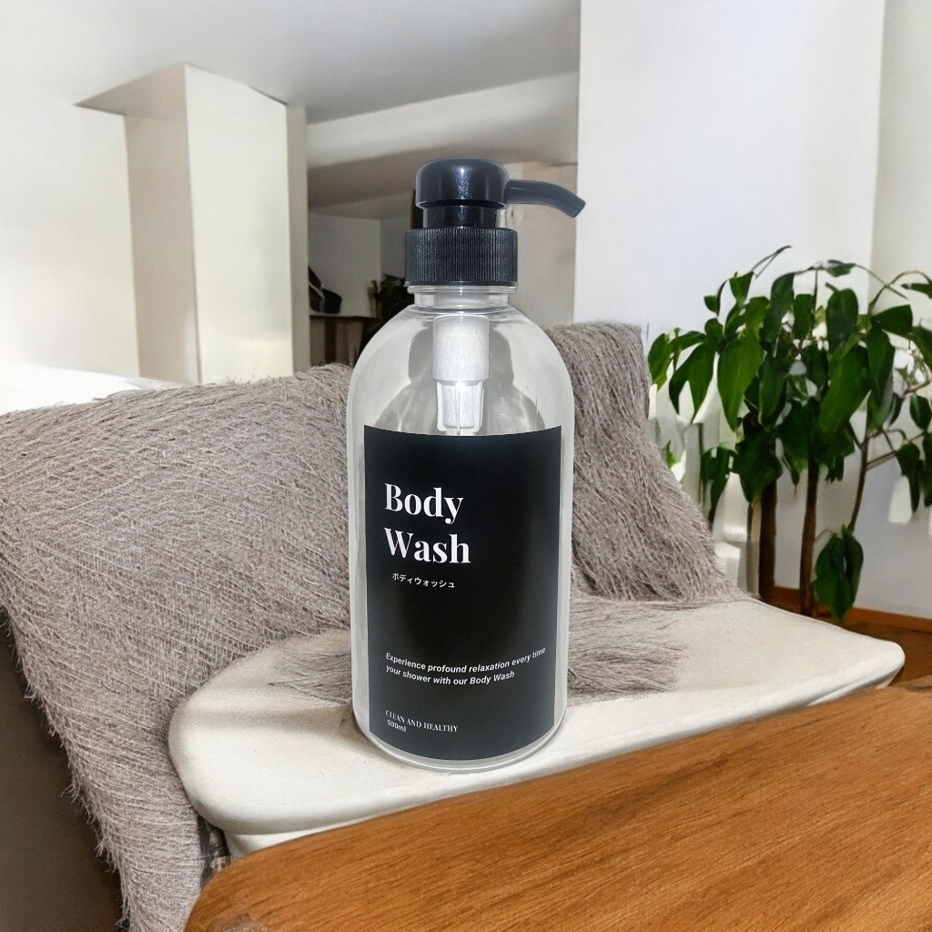 Jual Botol Sabun Cair 500Ml Tebal Aesthetic Minimalis Luxury - tempat ...