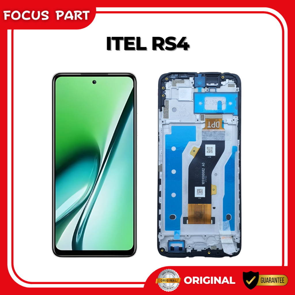 Jual LCD TS TOUCHSCREEN FULLSET FRAME ITEL RS4 S666LN ORIGINAL | Shopee ...