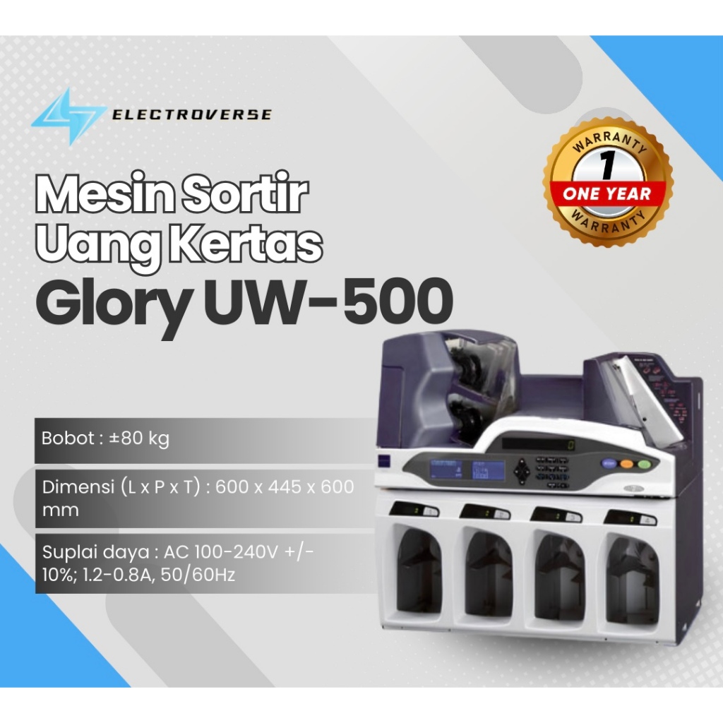 Jual Mesin Sortir Uang Kertas Glory UW-500 | Shopee Indonesia