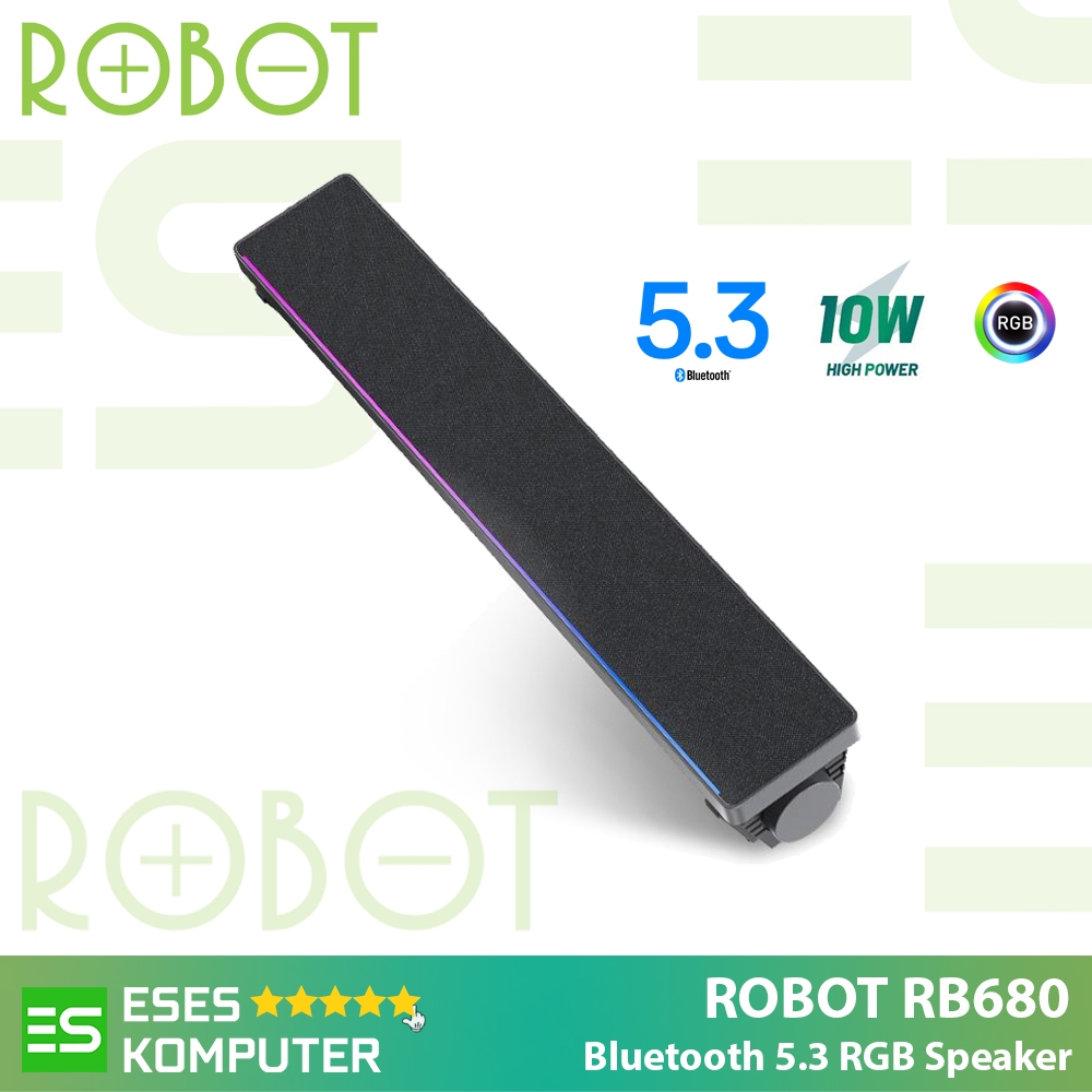 Jual Soundbar ROBOT RB680 Bluetooth 5.3 Wireless Dual-Connection RGB ...