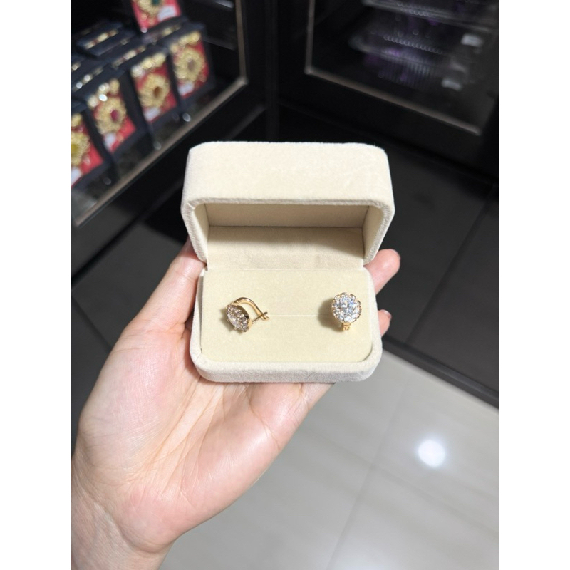 Jual Anting Ceklek Oval Warna Xp ( 011333 ) | Shopee Indonesia