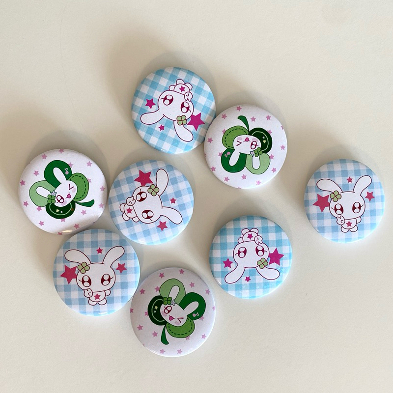 Jual HOPPER & CLOVER | Button Pins Collection | Shopee Indonesia