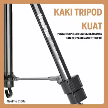 Neepho 3160s Tripod Multifungsi Photography Kamera Cellphone DSLR