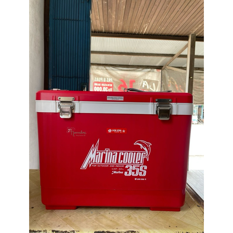 Jual Box Es Lion Star Marina LS 35 S 33 Liter Kotak Pendingin / Cooler ...