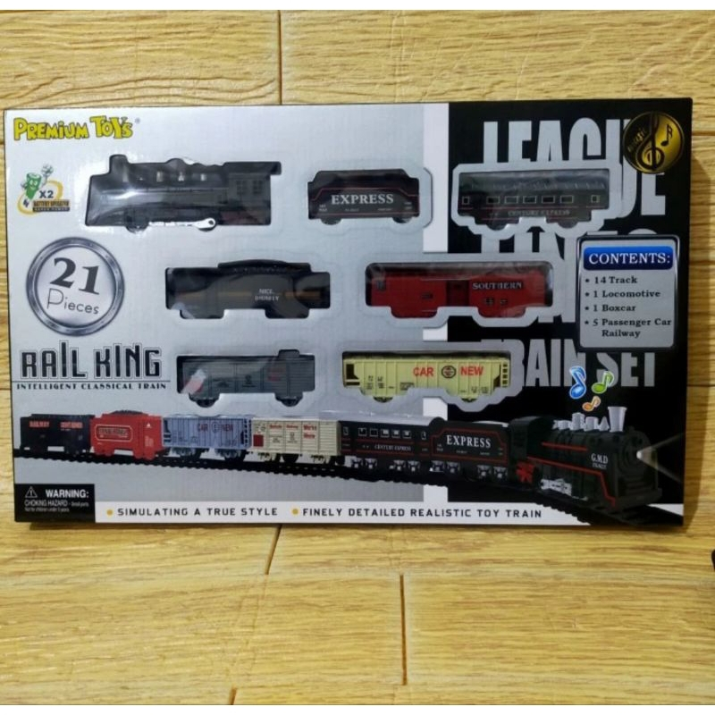 Jual mainan kereta api vintage train steam engine train rail king ...