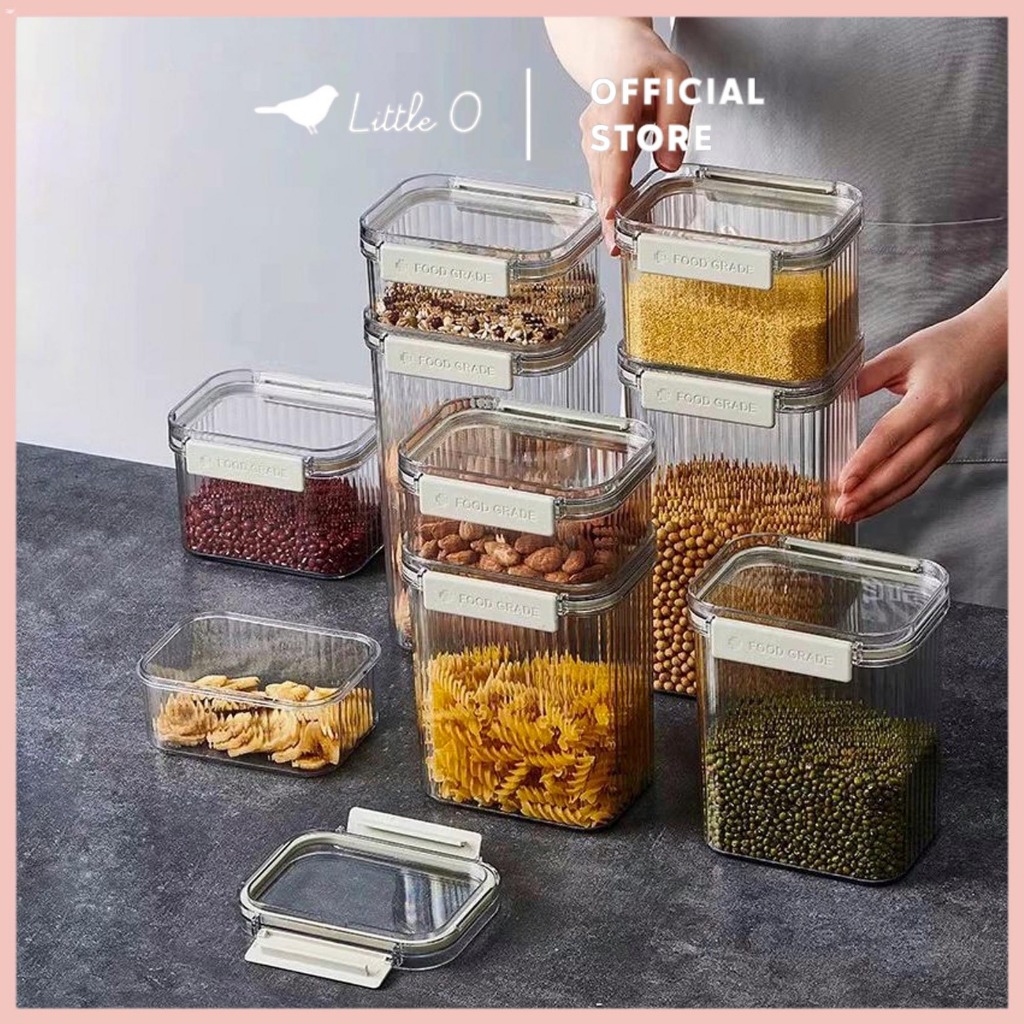 Jual LITTLE O KINN Food Storage Box Kedap Udara Penyimpanan Sayur Buah ...