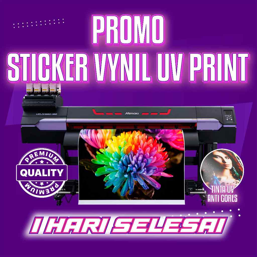 Jual Stiker Ritrama Cetak UV Meteran Custom | Shopee Indonesia