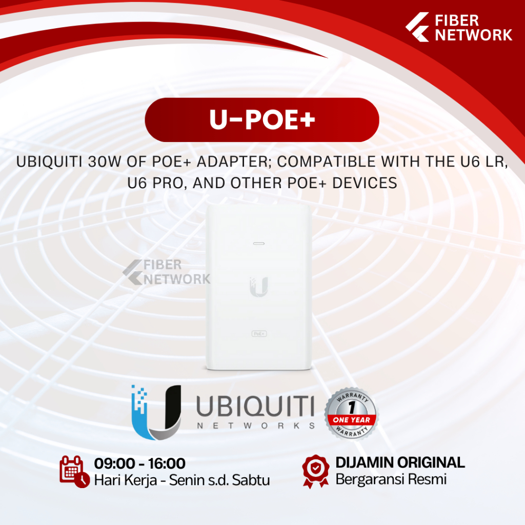 Jual Ubiquiti Unifi U-POE+ PoE Injector 802.3AT | Shopee Indonesia