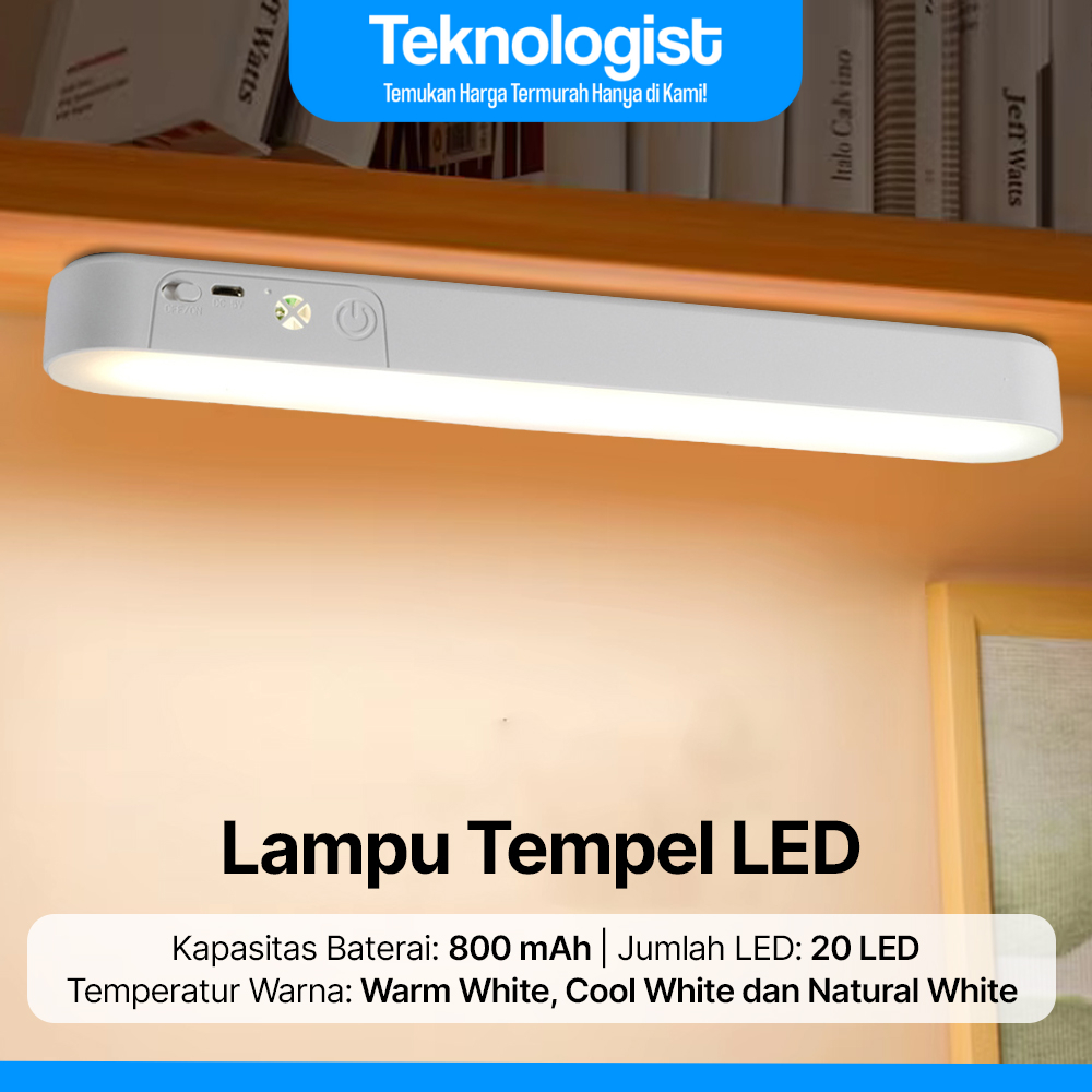 Jual Lampu LED Tempel Tanpa Kabel Portable | Shopee Indonesia